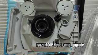 4HK1 8-98226185-0 L , 4HK1 8-98226181-0 R Lampa czołowa Pasuje do NKR700P